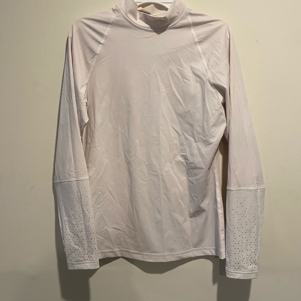 lululemon athletica Long Sleeve Tee in Light Pink